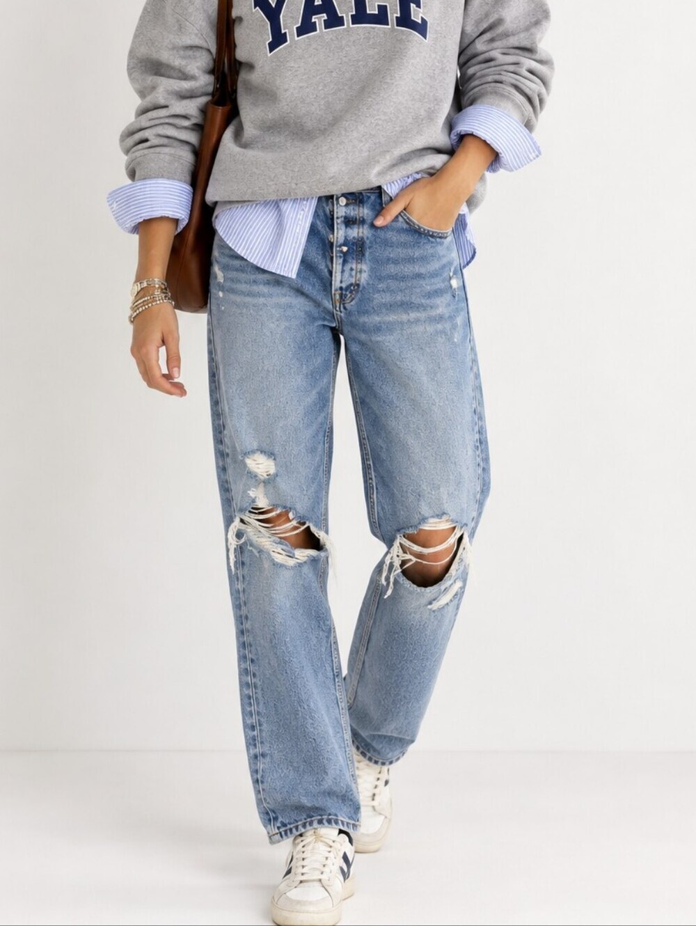 Wild Fable Super High Rise Straight Leg Jeans